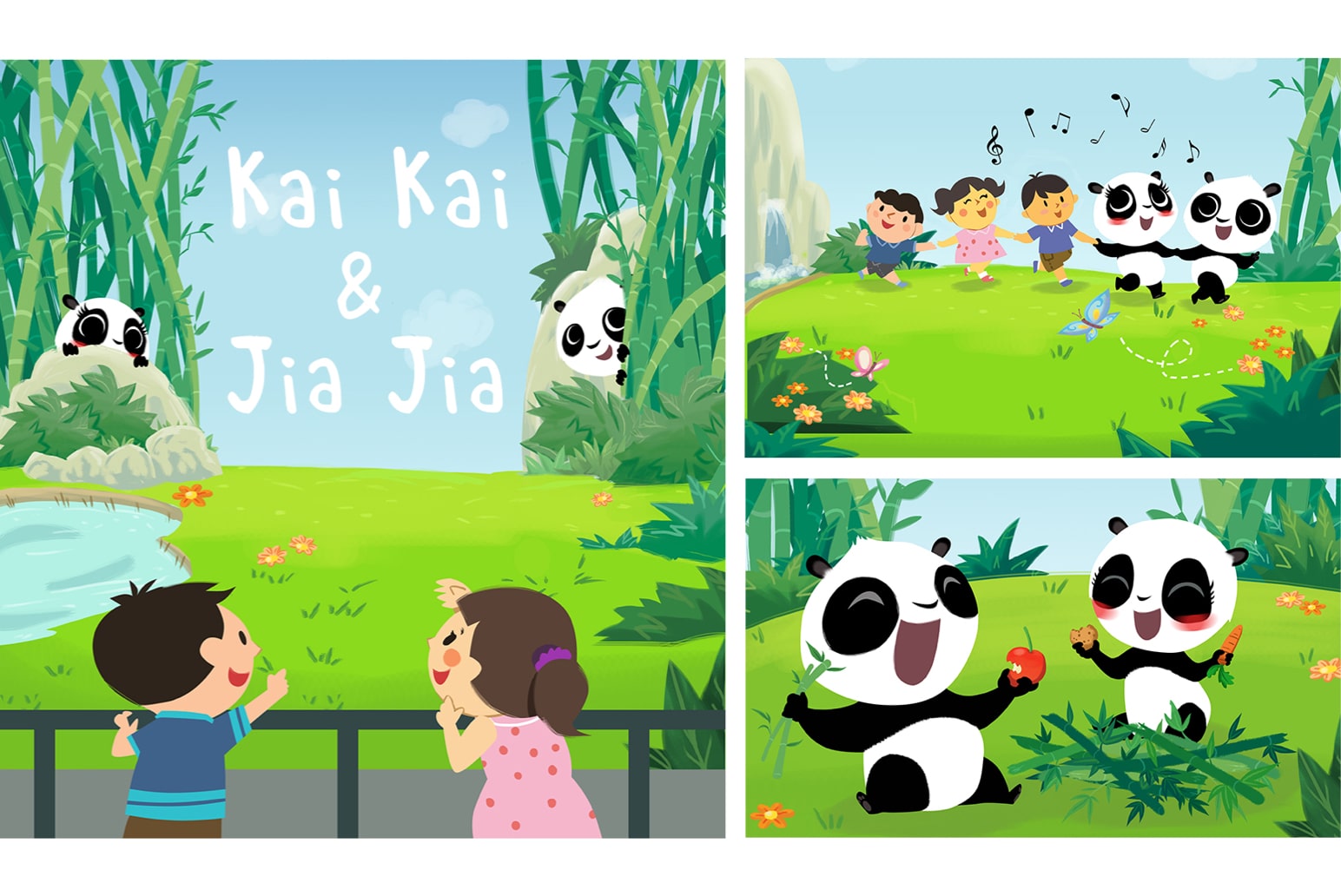 Kai Kia & Jia Jia Brand Mascot